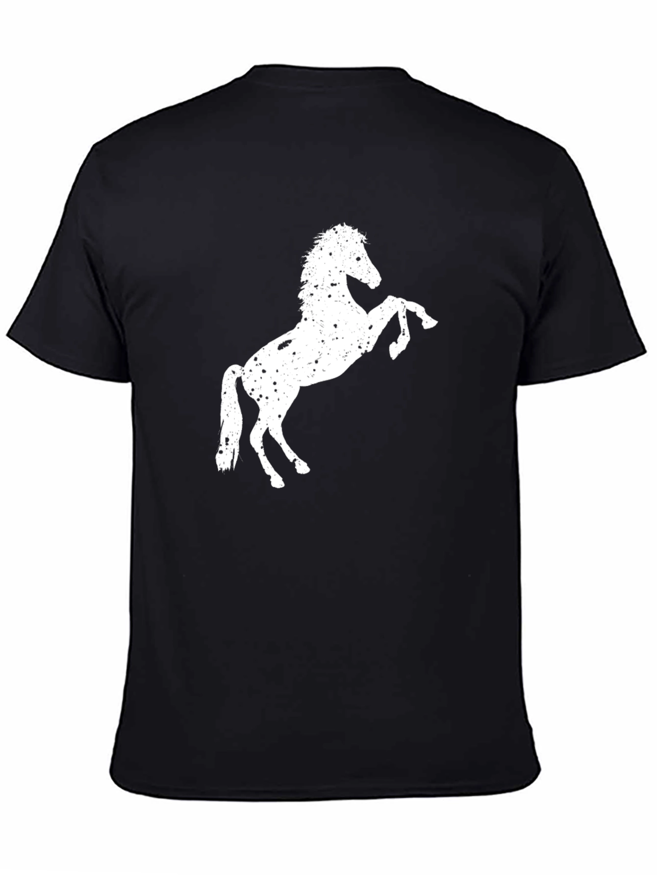 Black Horse Silhouette T-Shirt