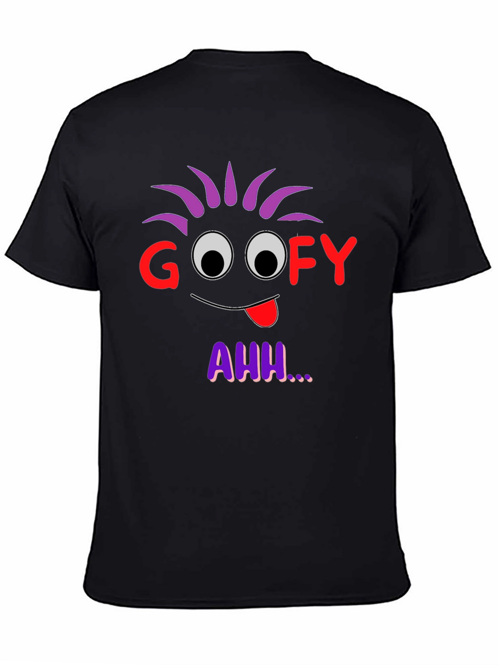Goofy Ahh Graphic Tee - Black