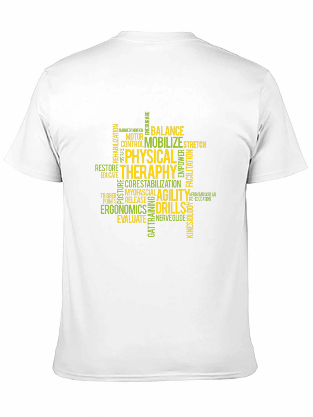 Physical Therapy Word Cloud T-Shirt