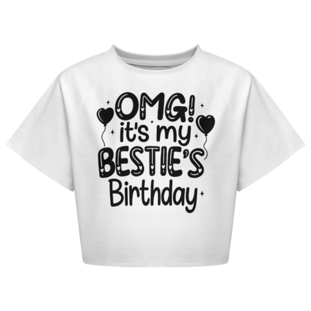 OMG It’s My Bestie’s Birthday Shirt | Best Friend Birthday Party Matching Tee(z898)