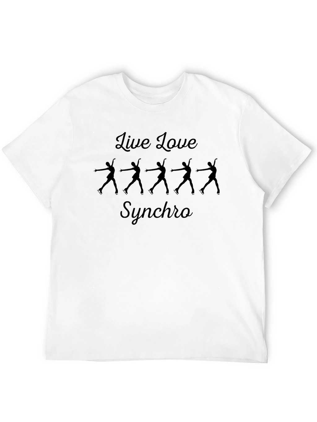 Live Love Synchro Black T-Shirt