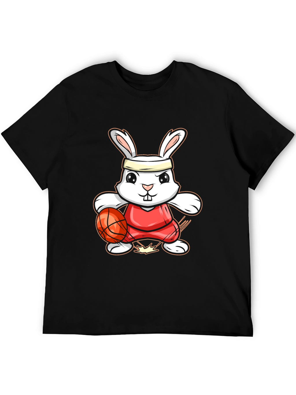 Bunny Basketball Player Graphic Tee