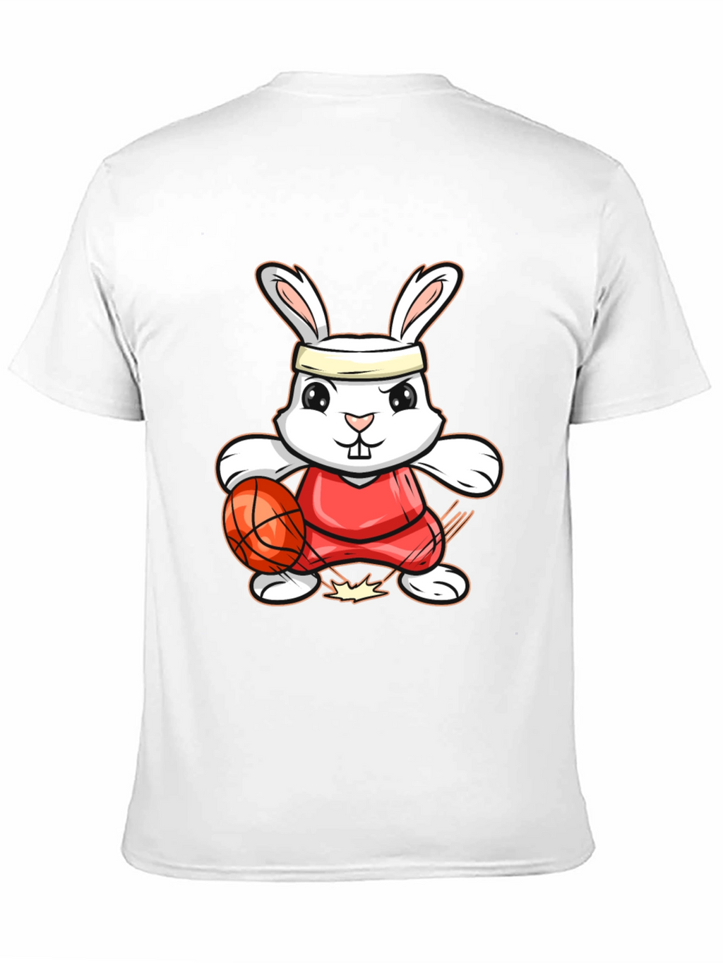 Bunny Basketball Player Graphic Tee