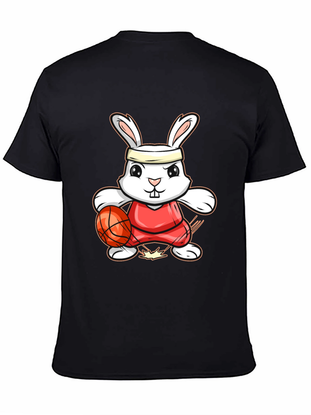 Bunny Basketball Player Graphic Tee