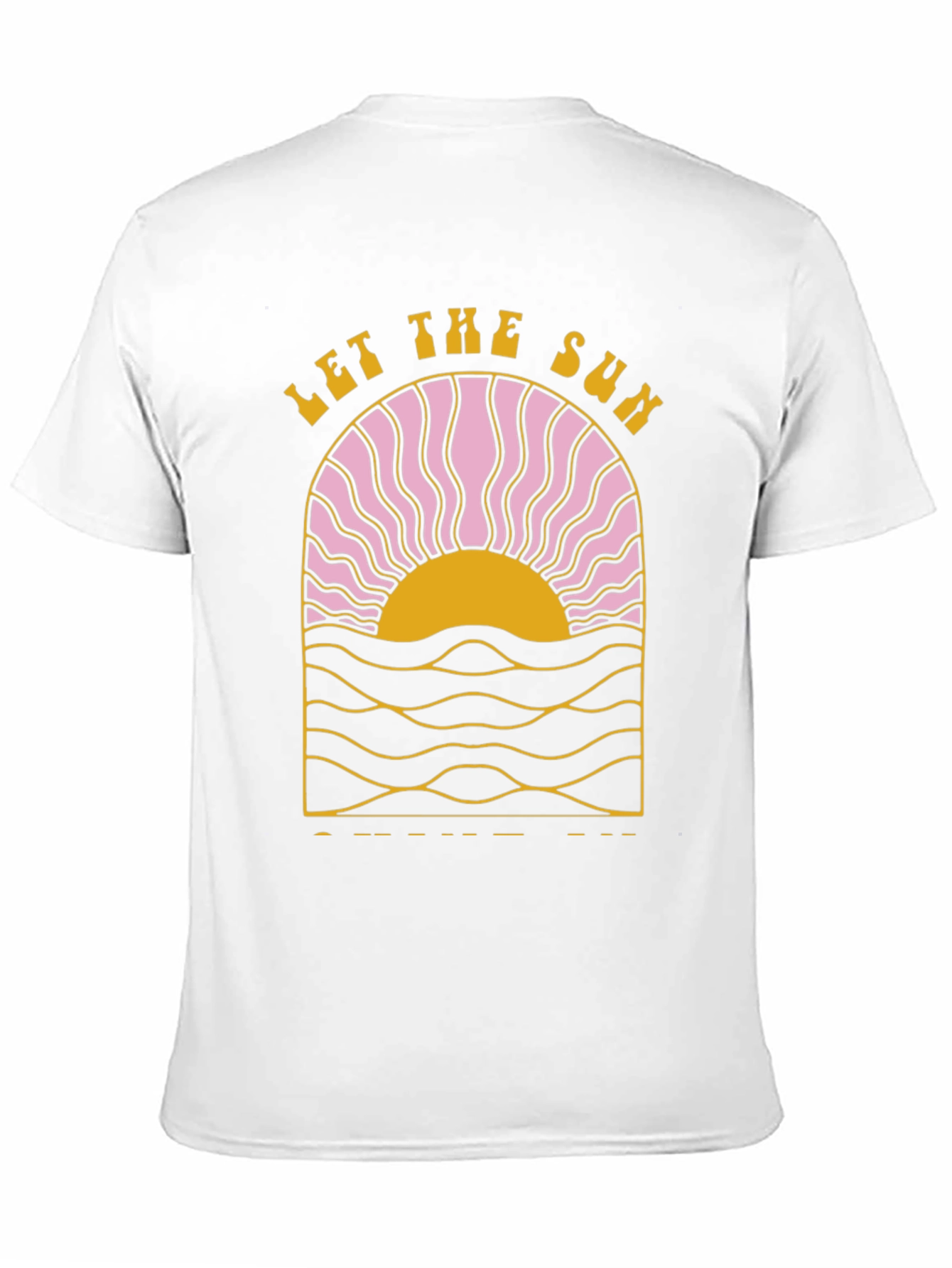 Let The Sun T-Shirt Black Graphic Tee