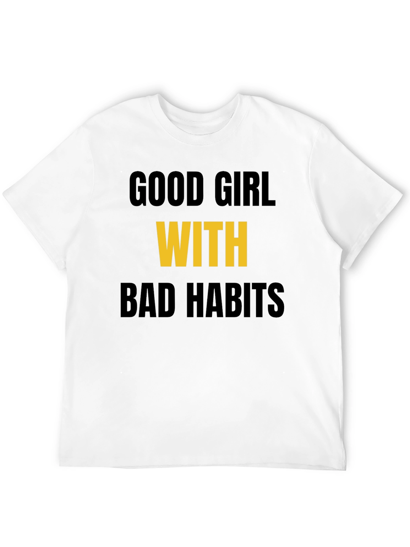 Good Girl With Bad Habits Graphic Tee