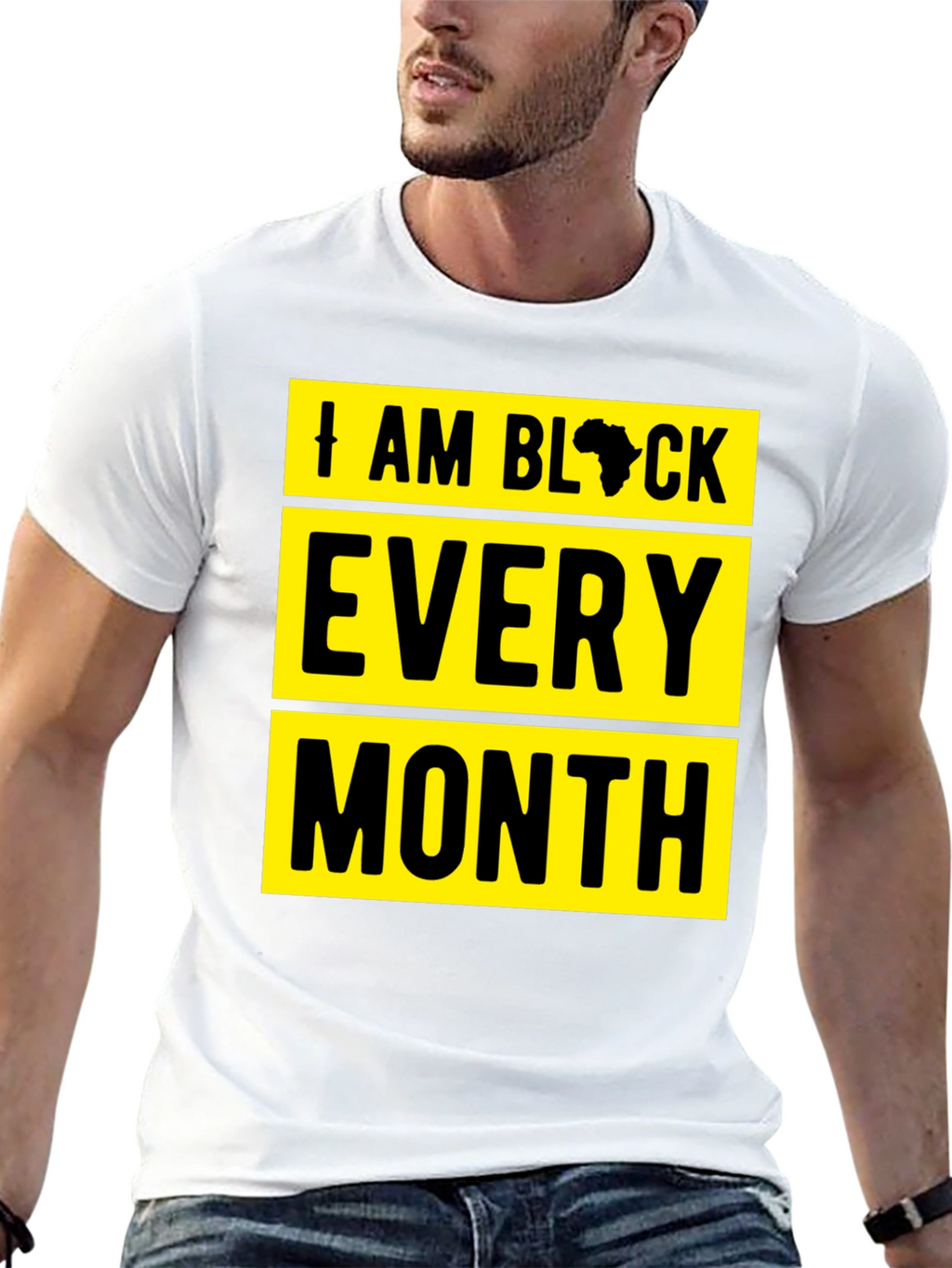 I Am Black Every Month Graphic Tee
