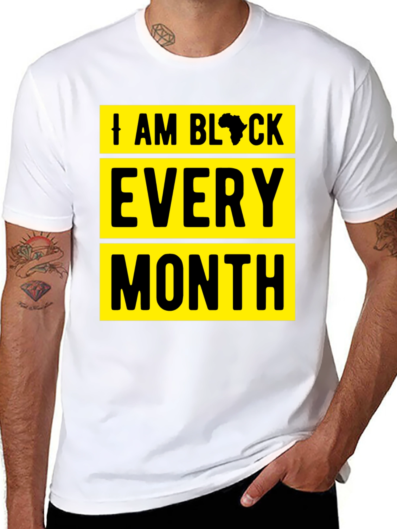 I Am Black Every Month Graphic Tee