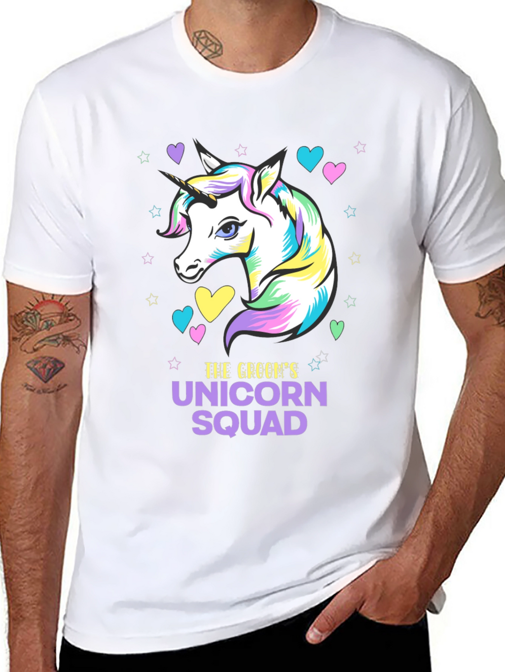 Unicorn Squad Grooms T-Shirt