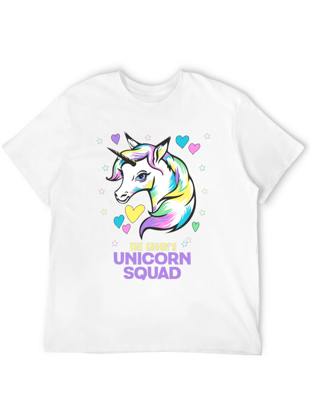 Unicorn Squad Grooms T-Shirt