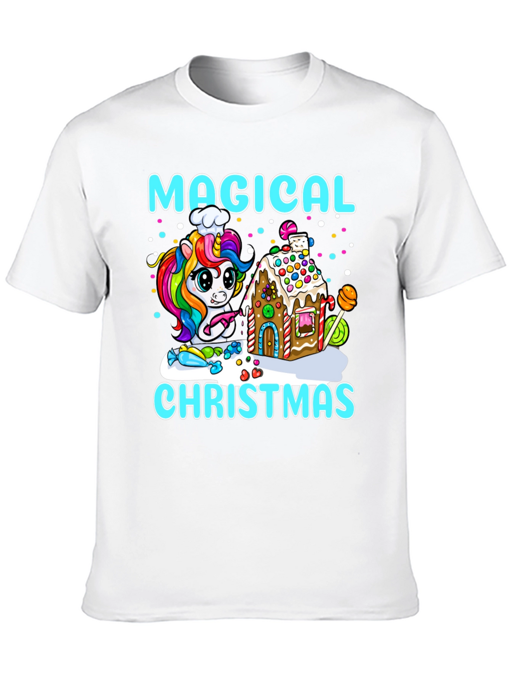 Magical Christmas Unicorn T-Shirt
