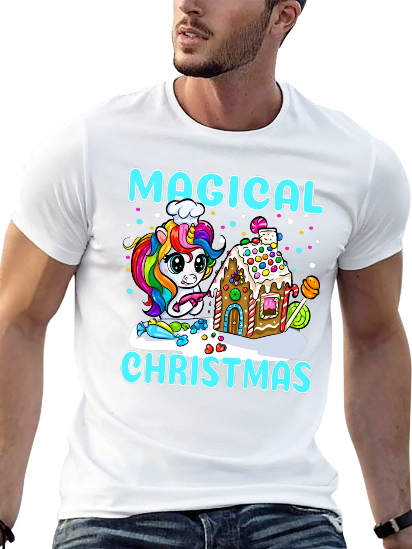 Magical Christmas Unicorn T-Shirt
