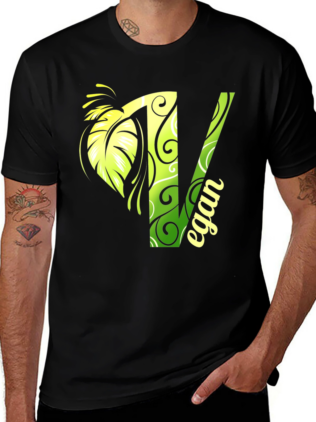 Stylish Vegan T-Shirt - Plant-Based Lifestyle Tee