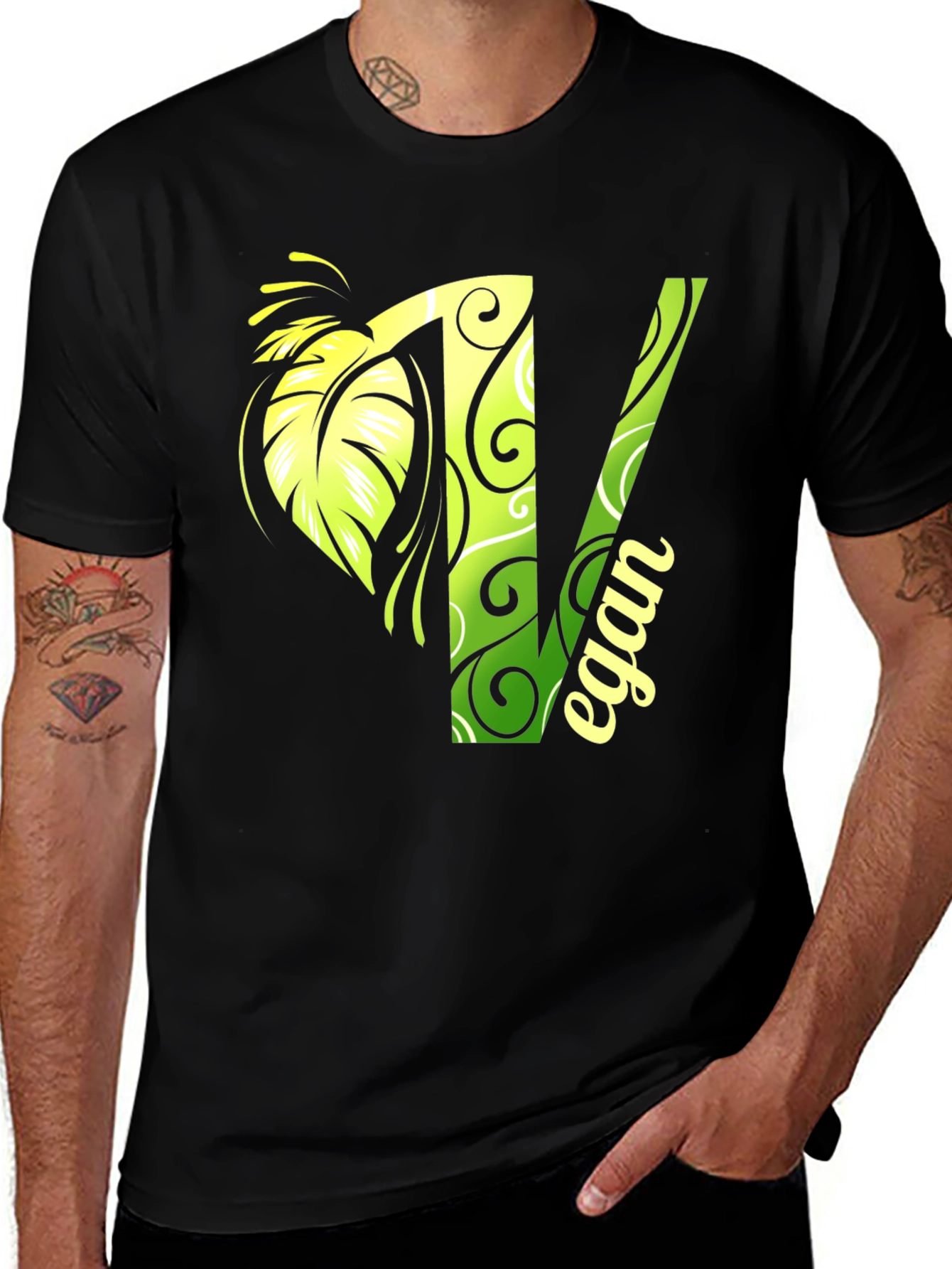 Stylish Vegan T-Shirt - Plant-Based Lifestyle Tee
