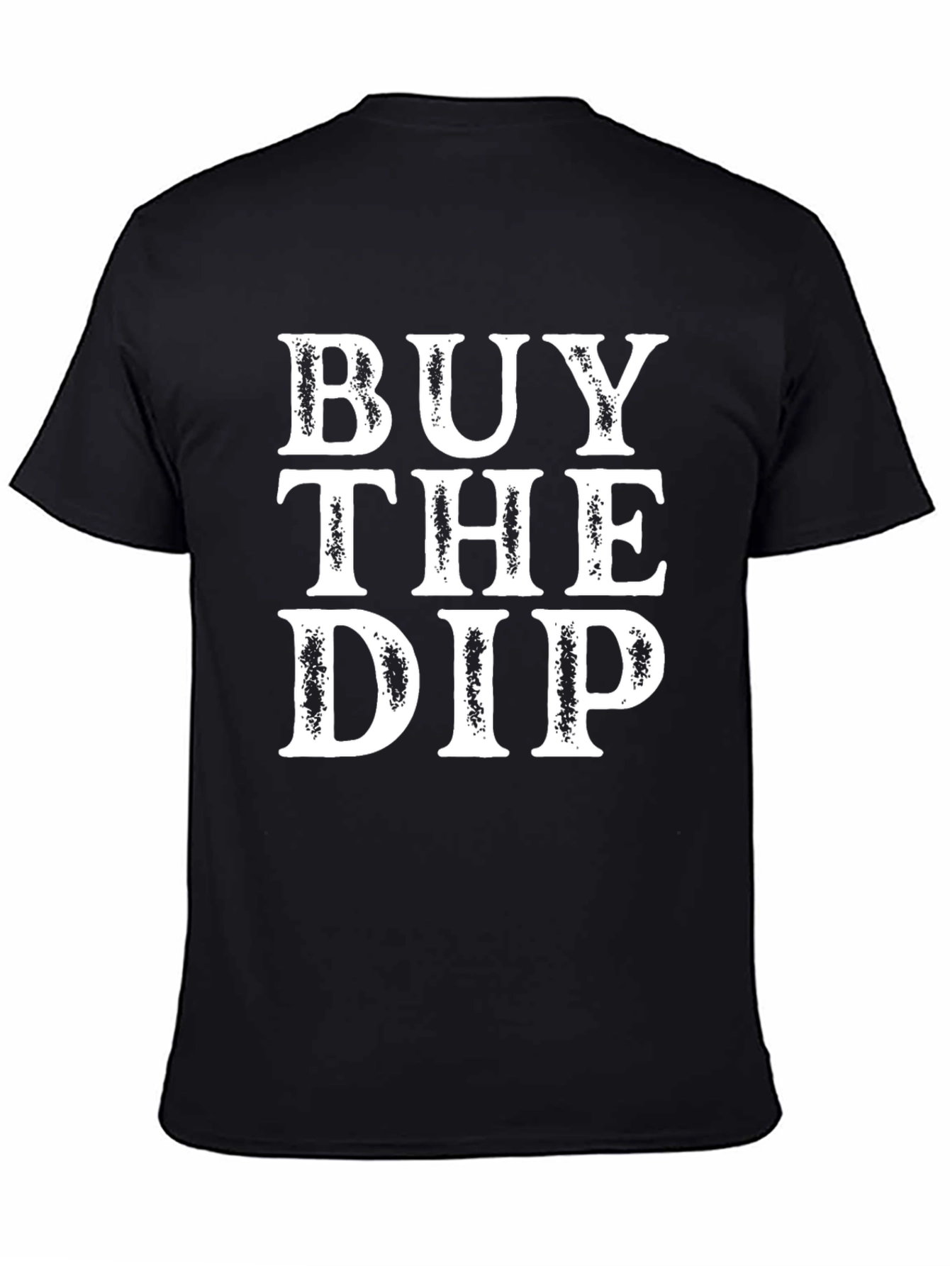 Buy the Dip Graphic Tee - Trendy Investment Shirt