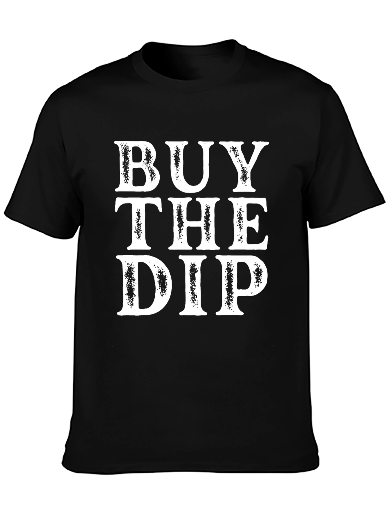 Buy the Dip Graphic Tee - Trendy Investment Shirt