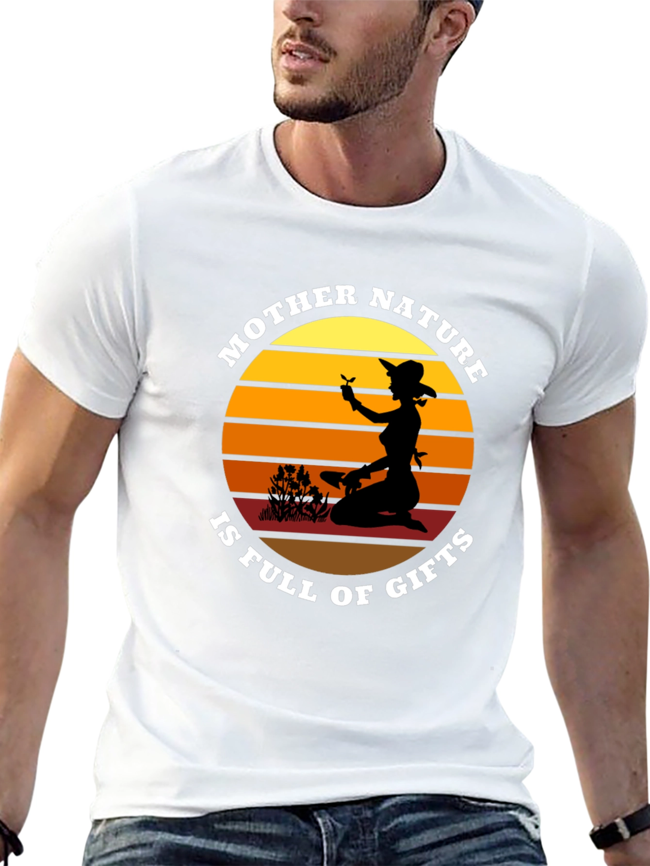 Mother Nature Gifts Graphic Tee - Black