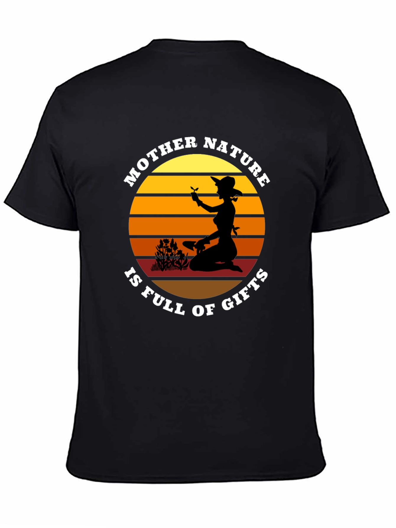 Mother Nature Gifts Graphic Tee - Black