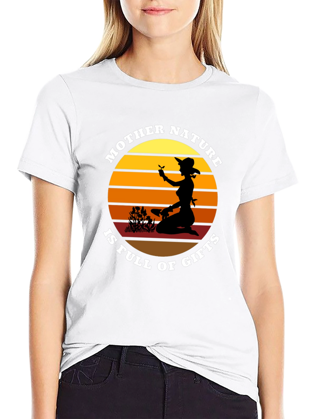 Mother Nature Gifts Graphic Tee - Black