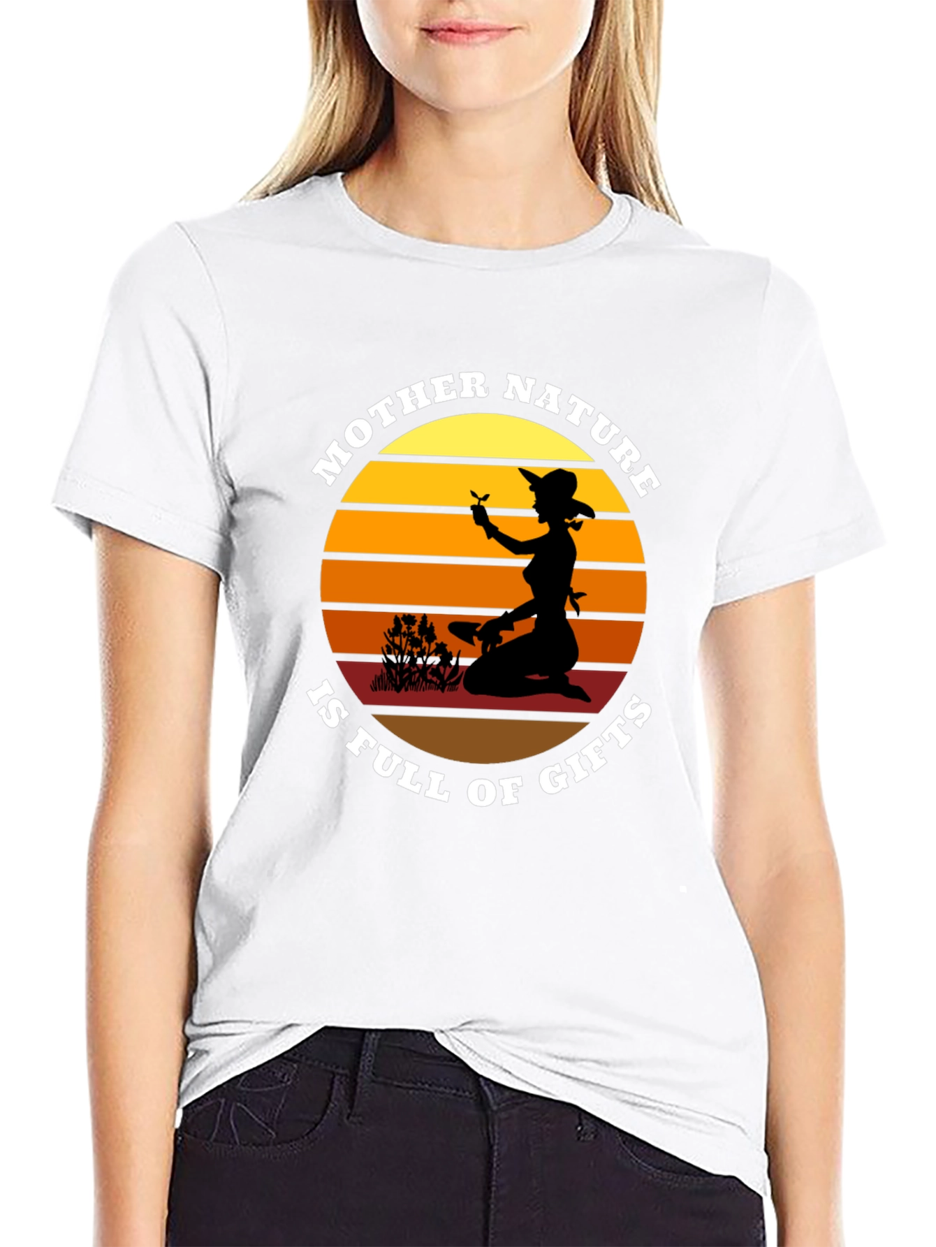 Mother Nature Gifts Graphic Tee - Black