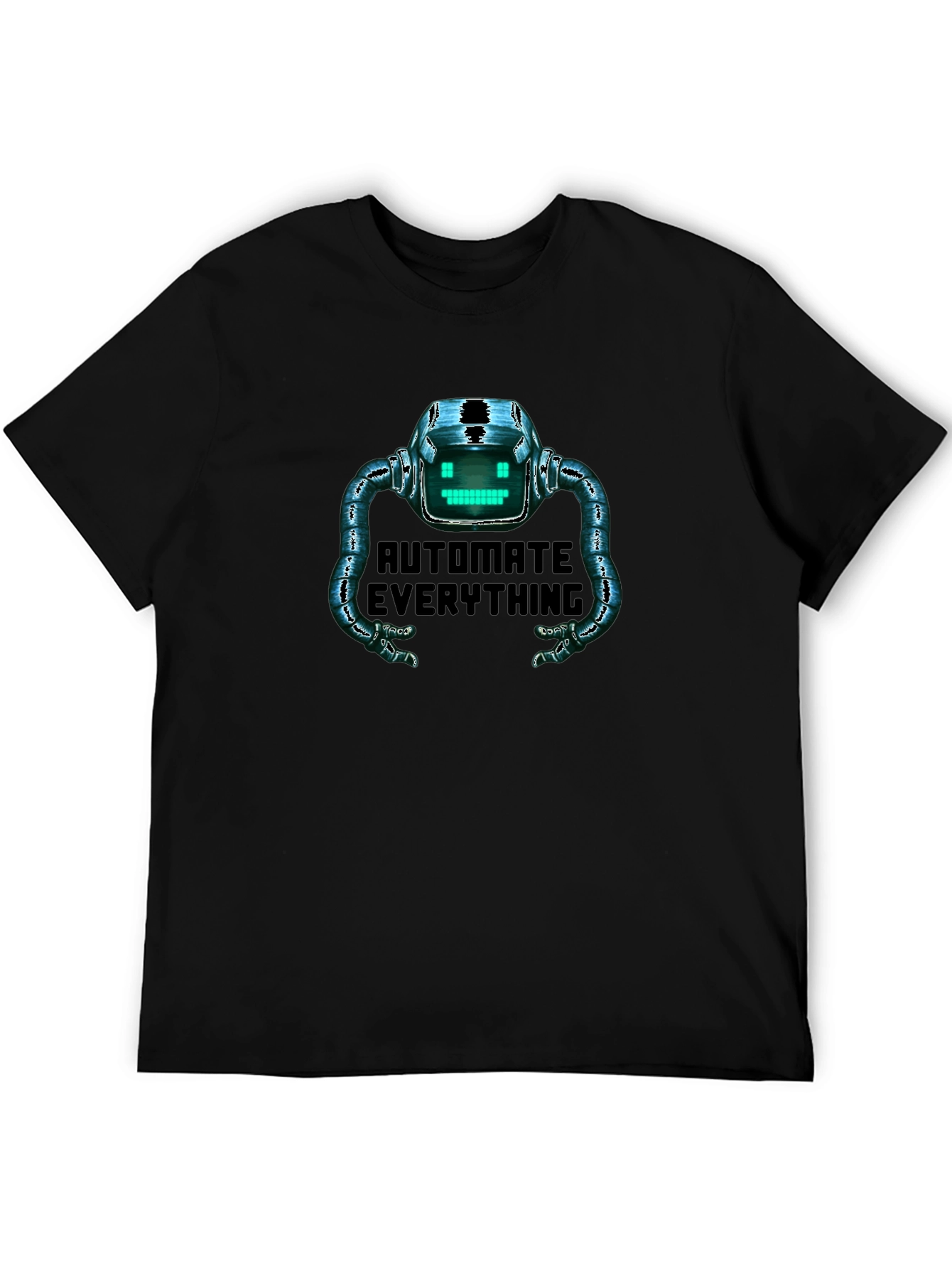 Automate Everything Robot Graphic T-Shirt