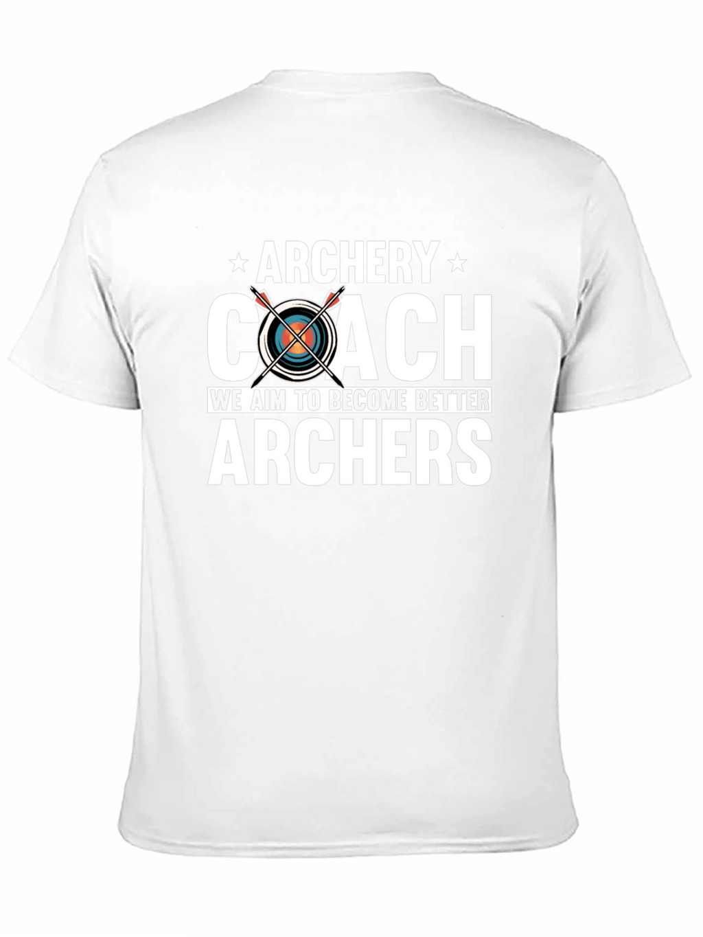 Archery Coach T-Shirt - Aim to Become Better Archers