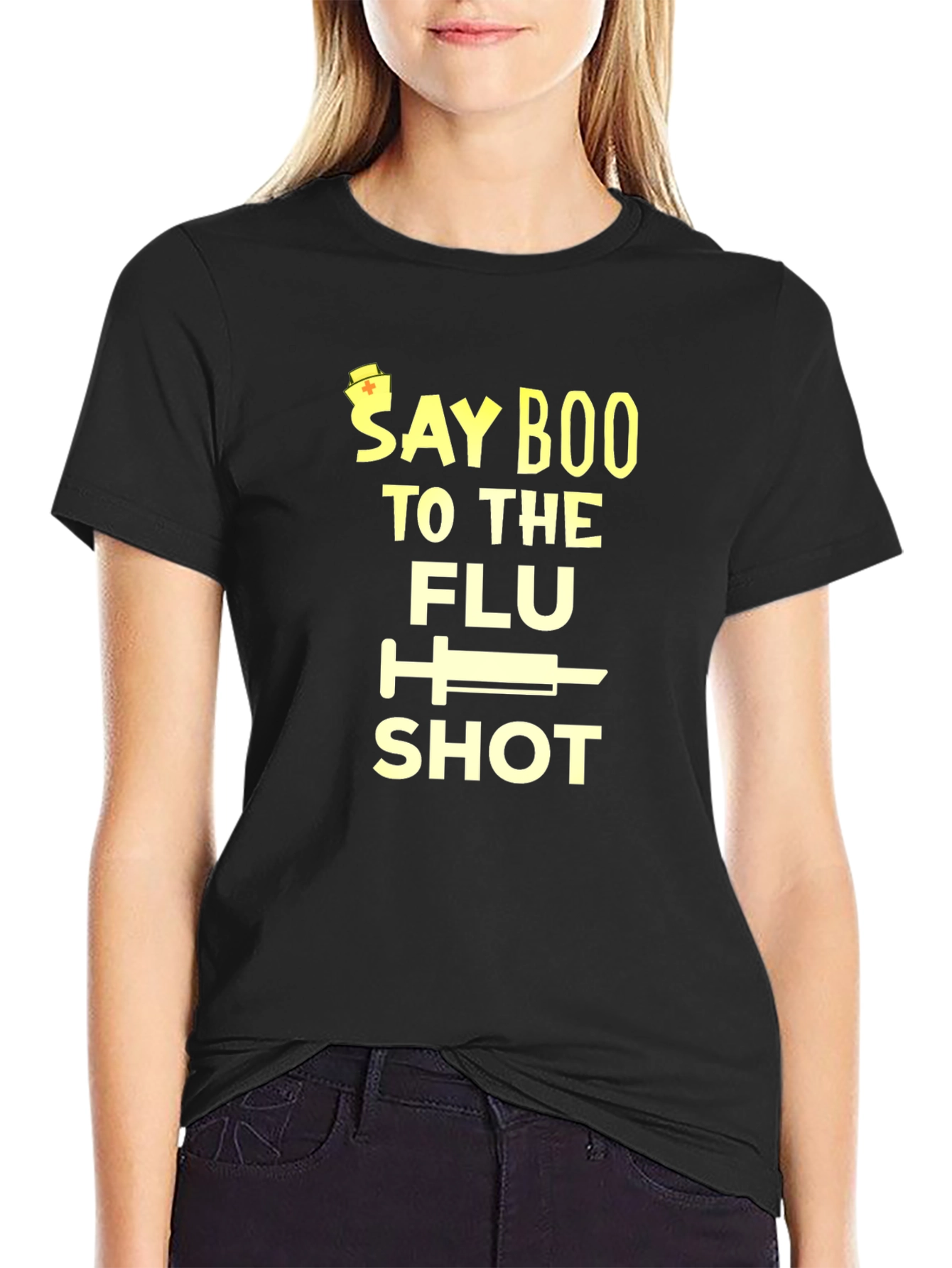 Say Boo To The Flu Shot T-Shirt
