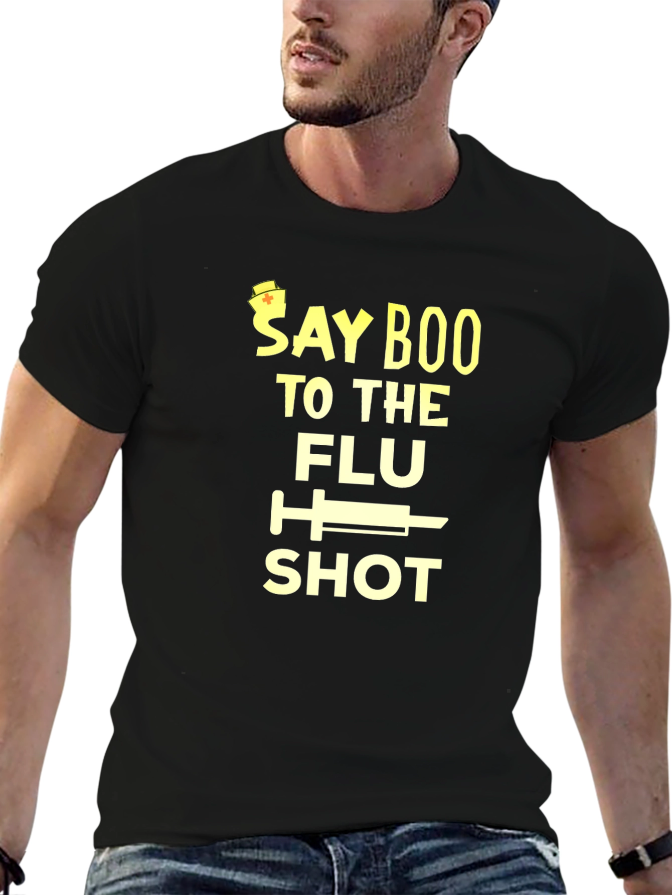 Say Boo To The Flu Shot T-Shirt