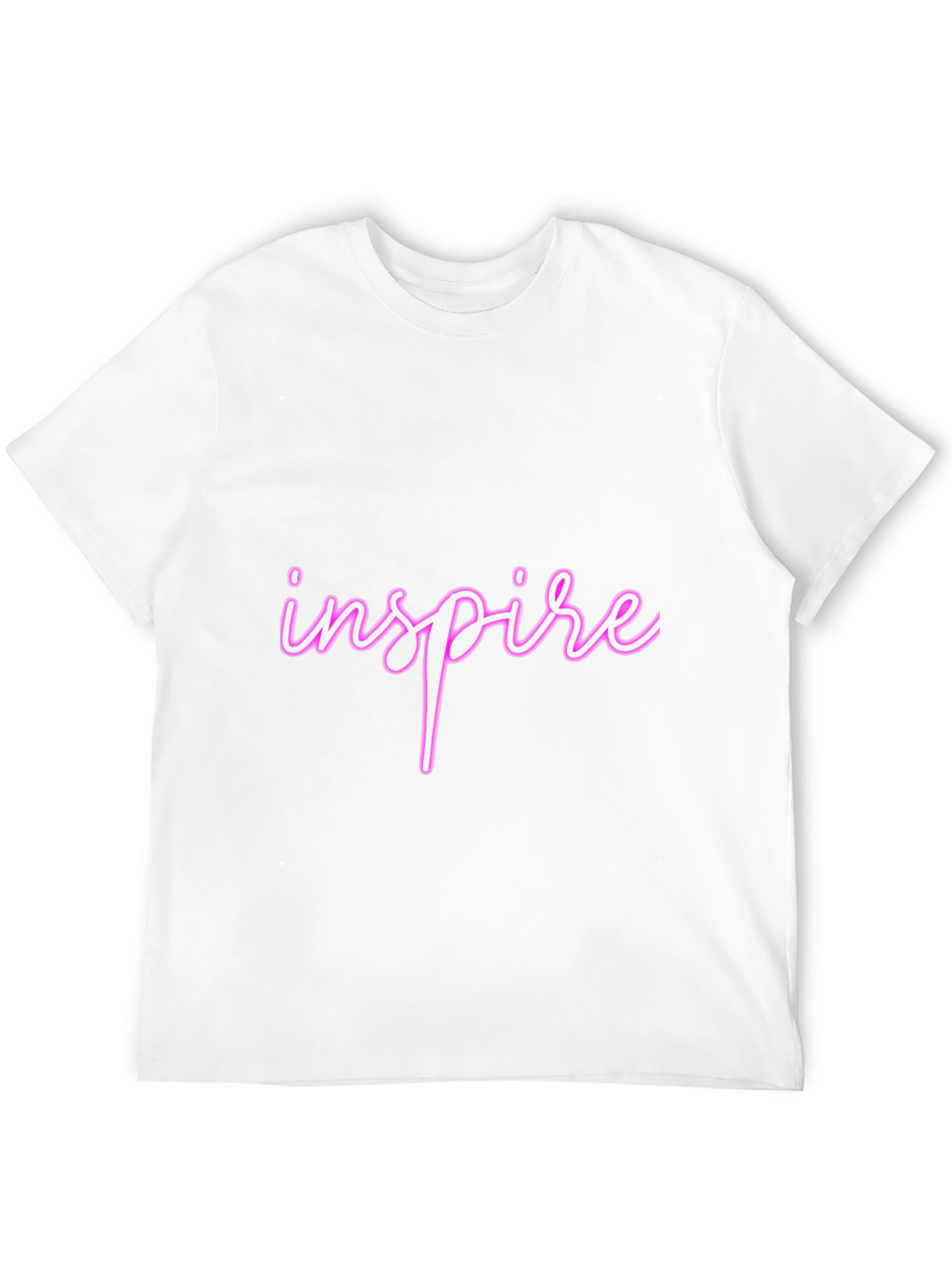 Inspire Black T-Shirt - Stylish & Comfortable