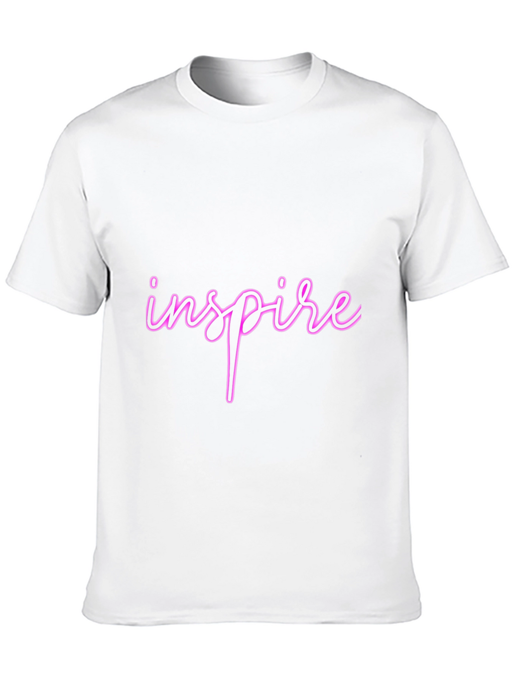 Inspire Black T-Shirt - Stylish & Comfortable