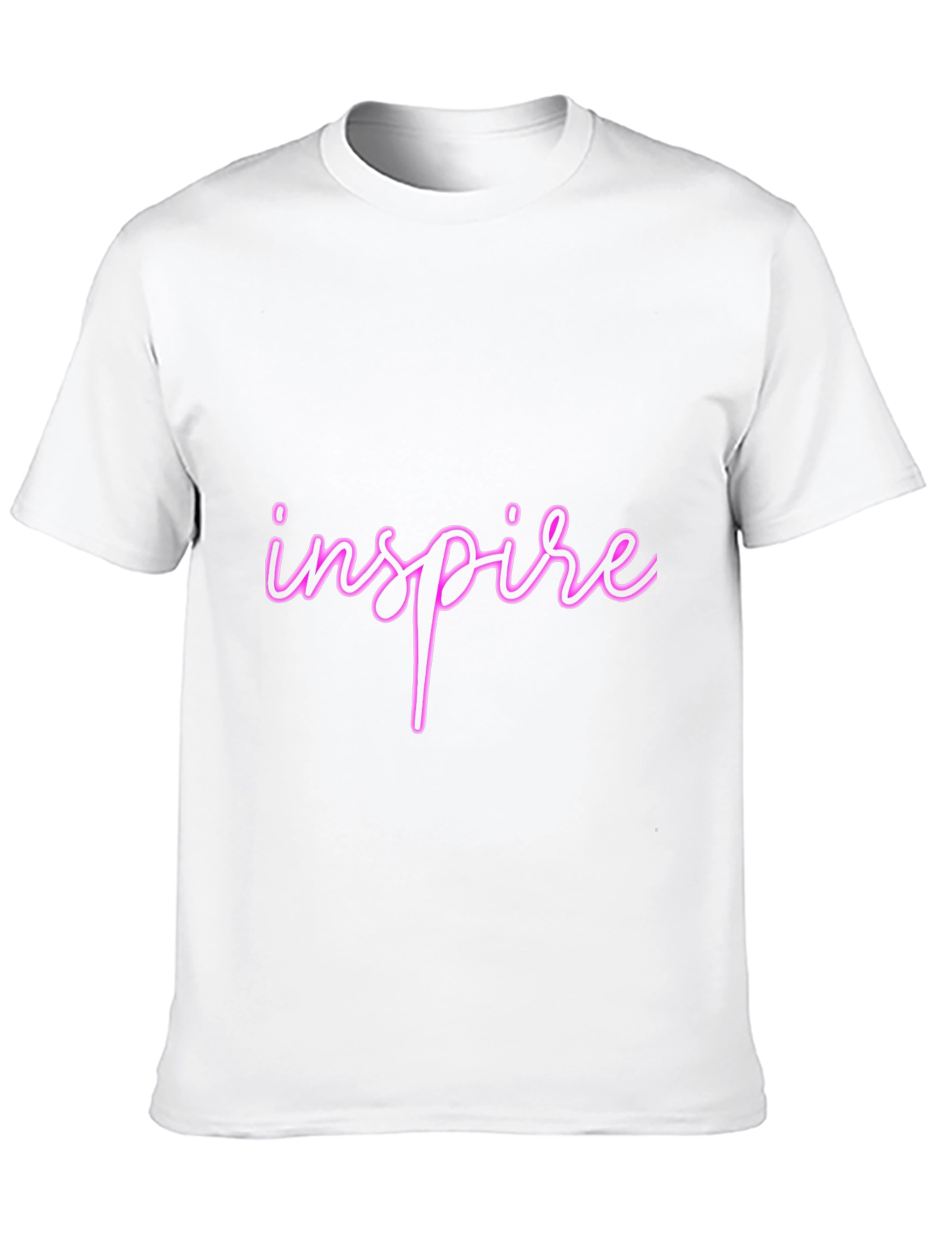 Inspire Black T-Shirt - Stylish & Comfortable