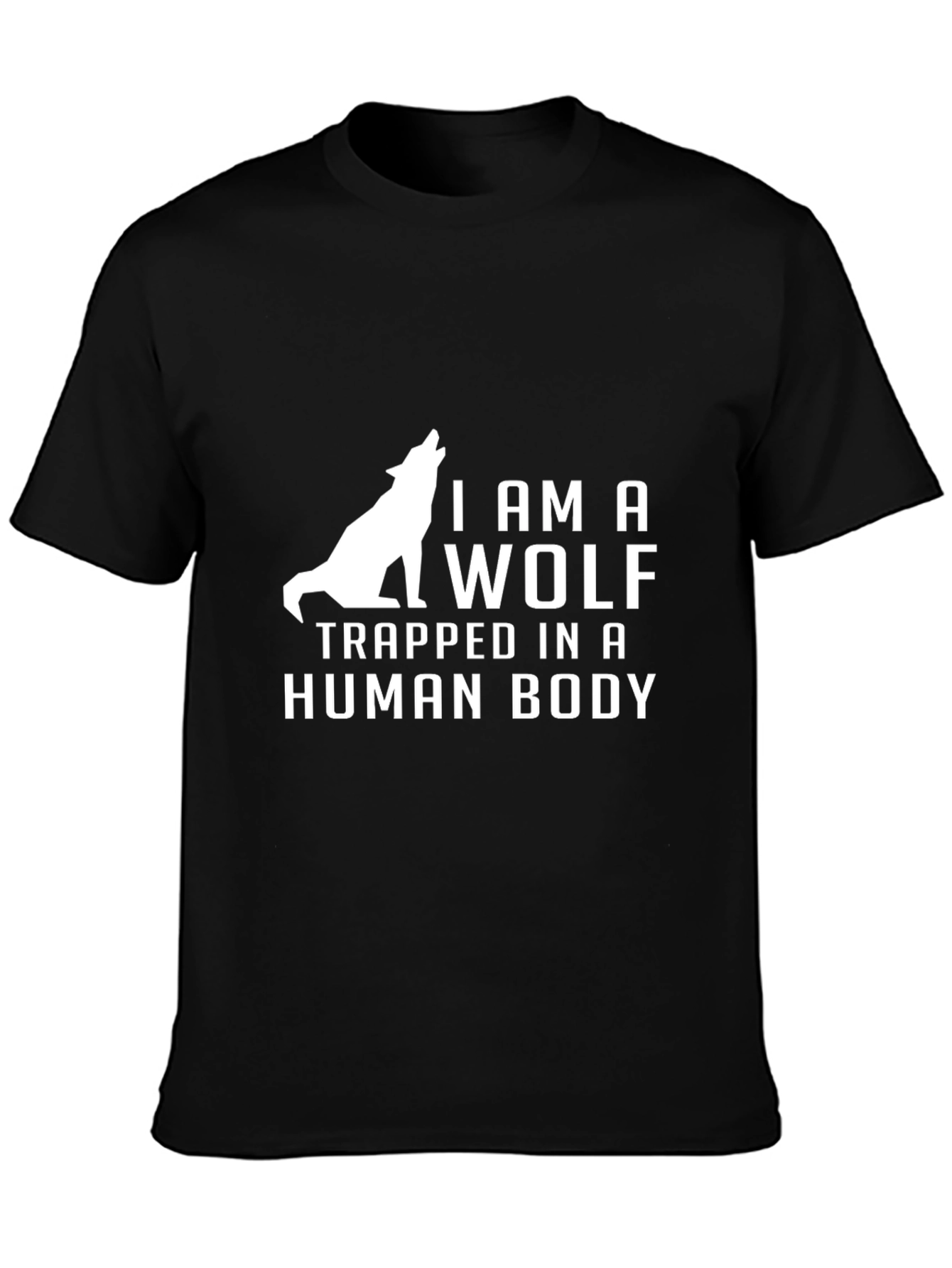 Wolf in Human Body Graphic Tee