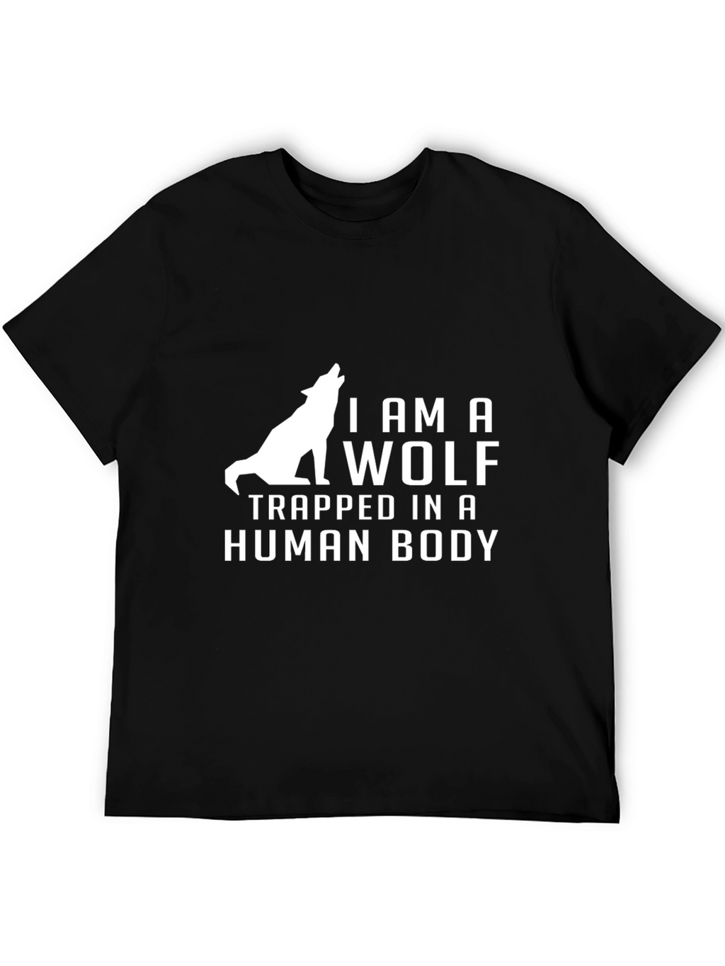 Wolf in Human Body Graphic Tee