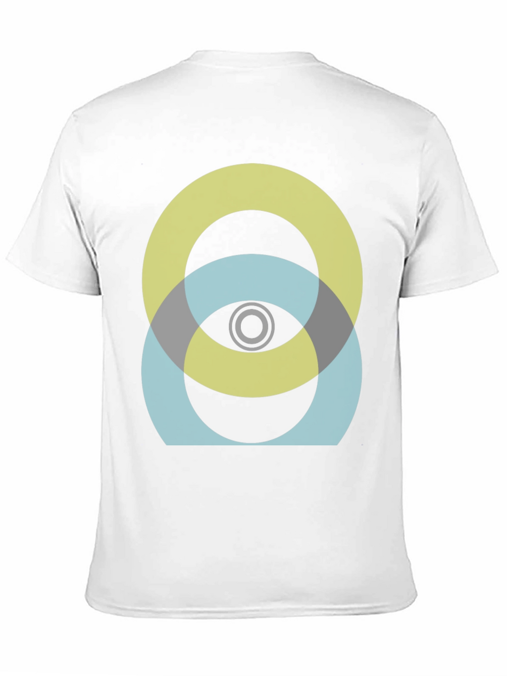 Abstract Circles Graphic Tee - Modern Design