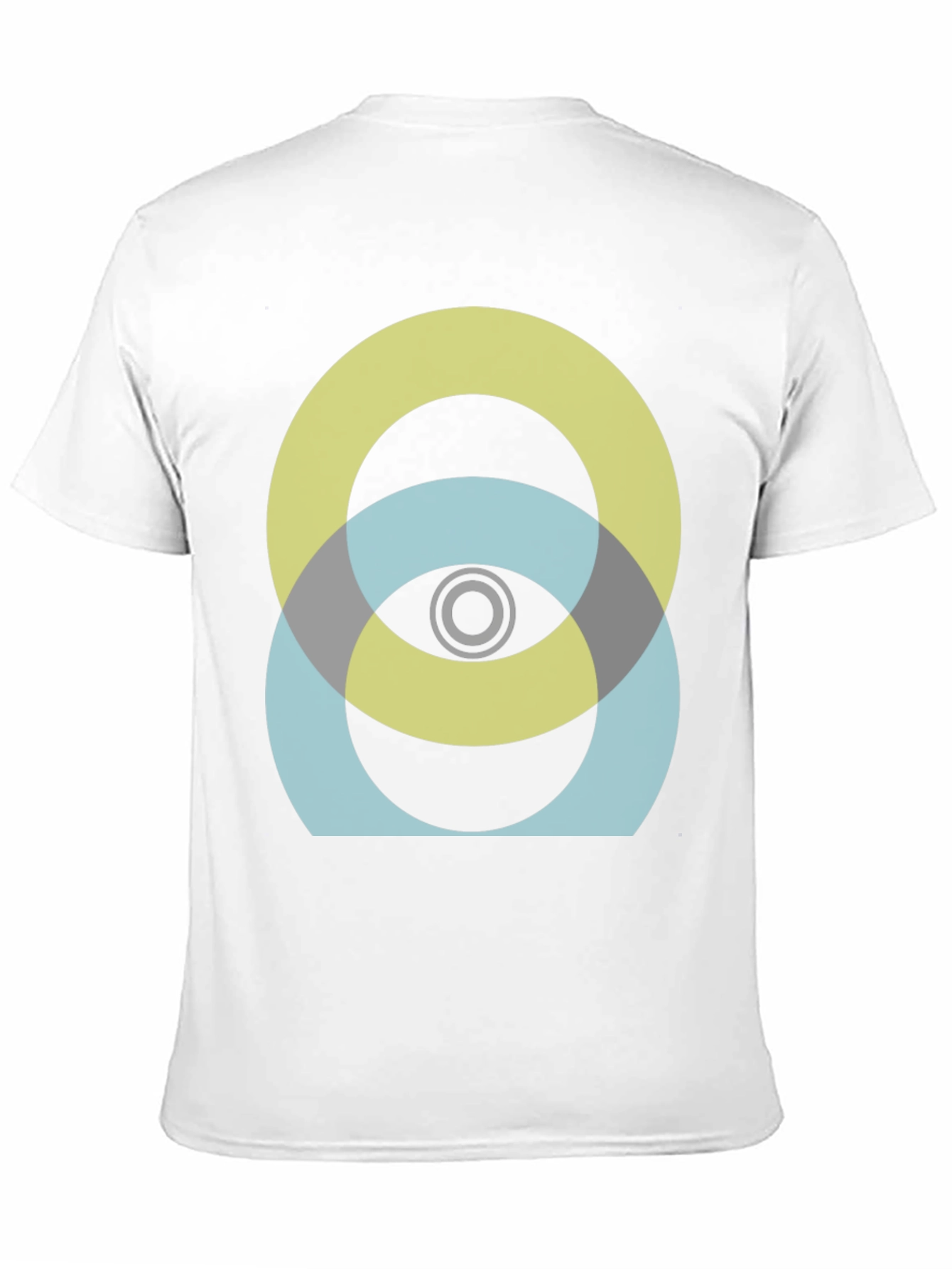 Abstract Circles Graphic Tee - Modern Design
