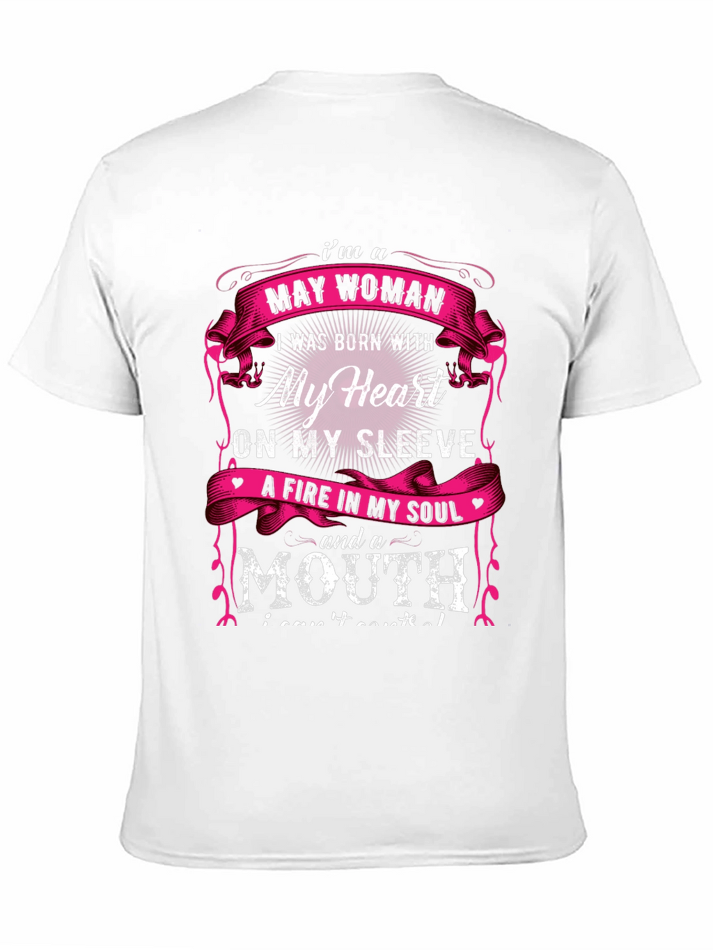May Woman T-Shirt - Heart on Sleeve