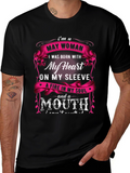 May Woman T-Shirt - Heart on Sleeve
