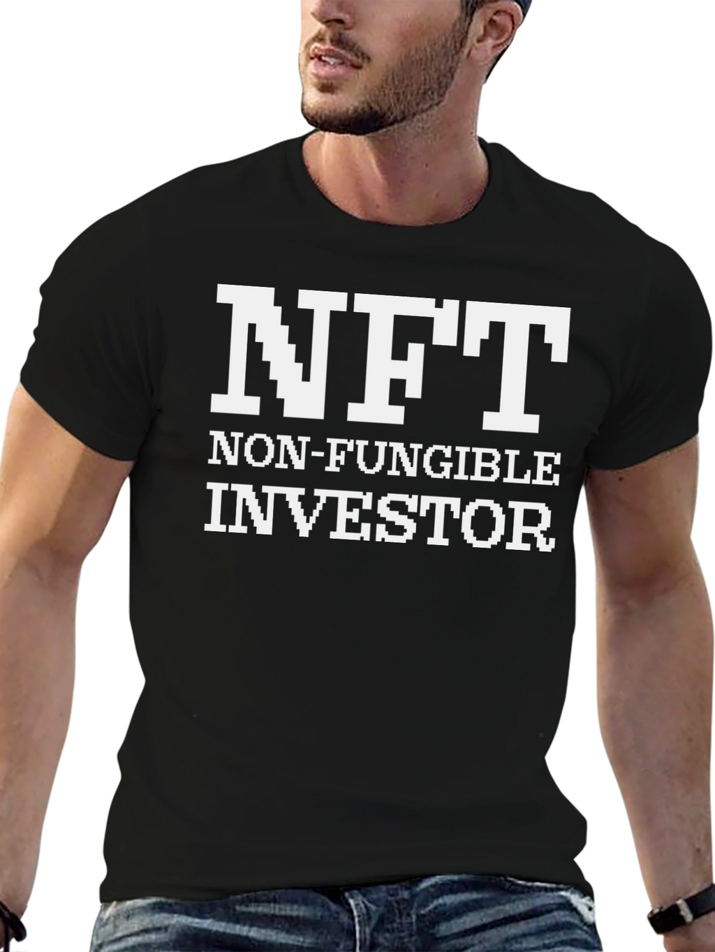 NFT Investor Black T-Shirt