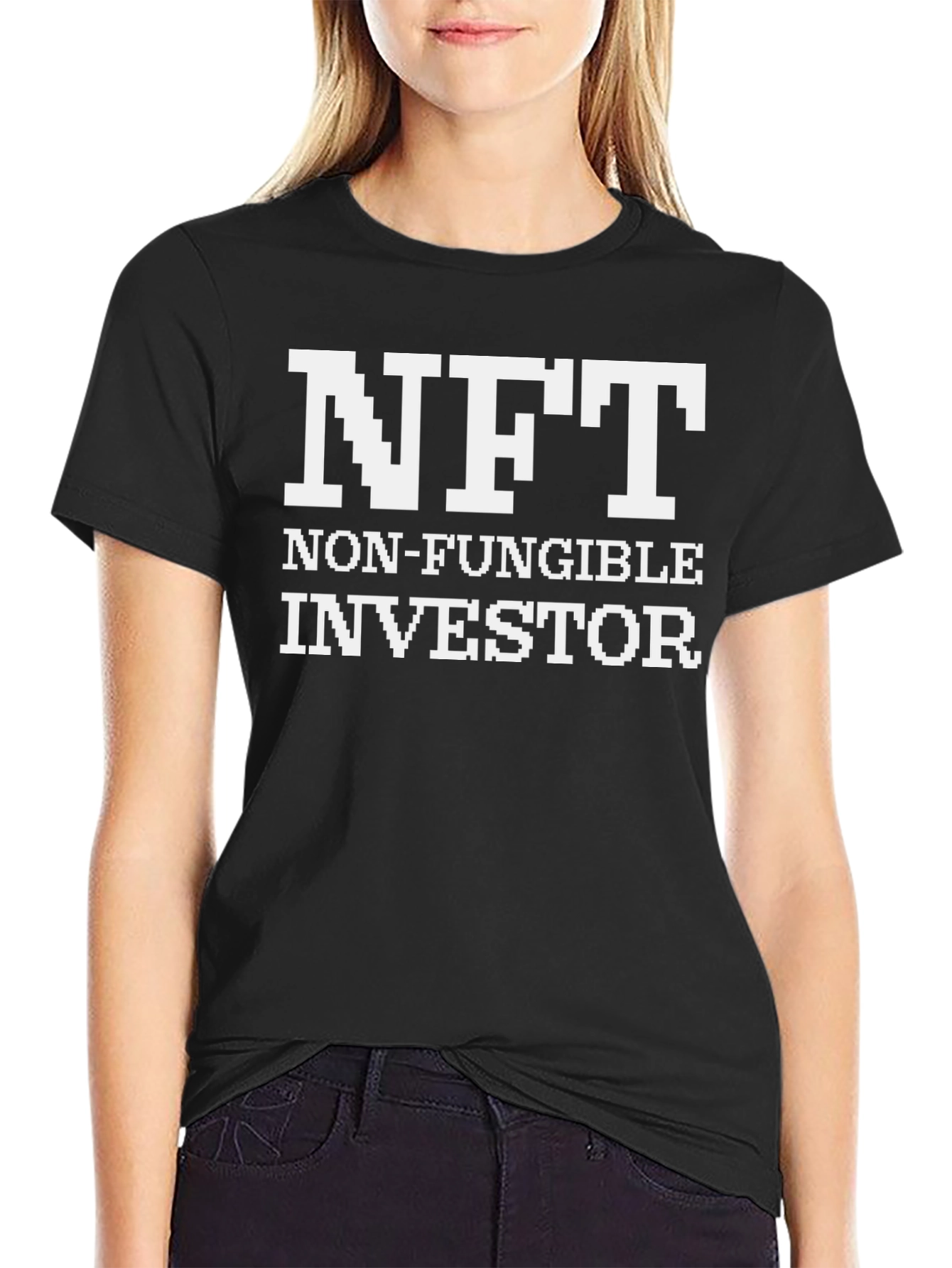 NFT Investor Black T-Shirt