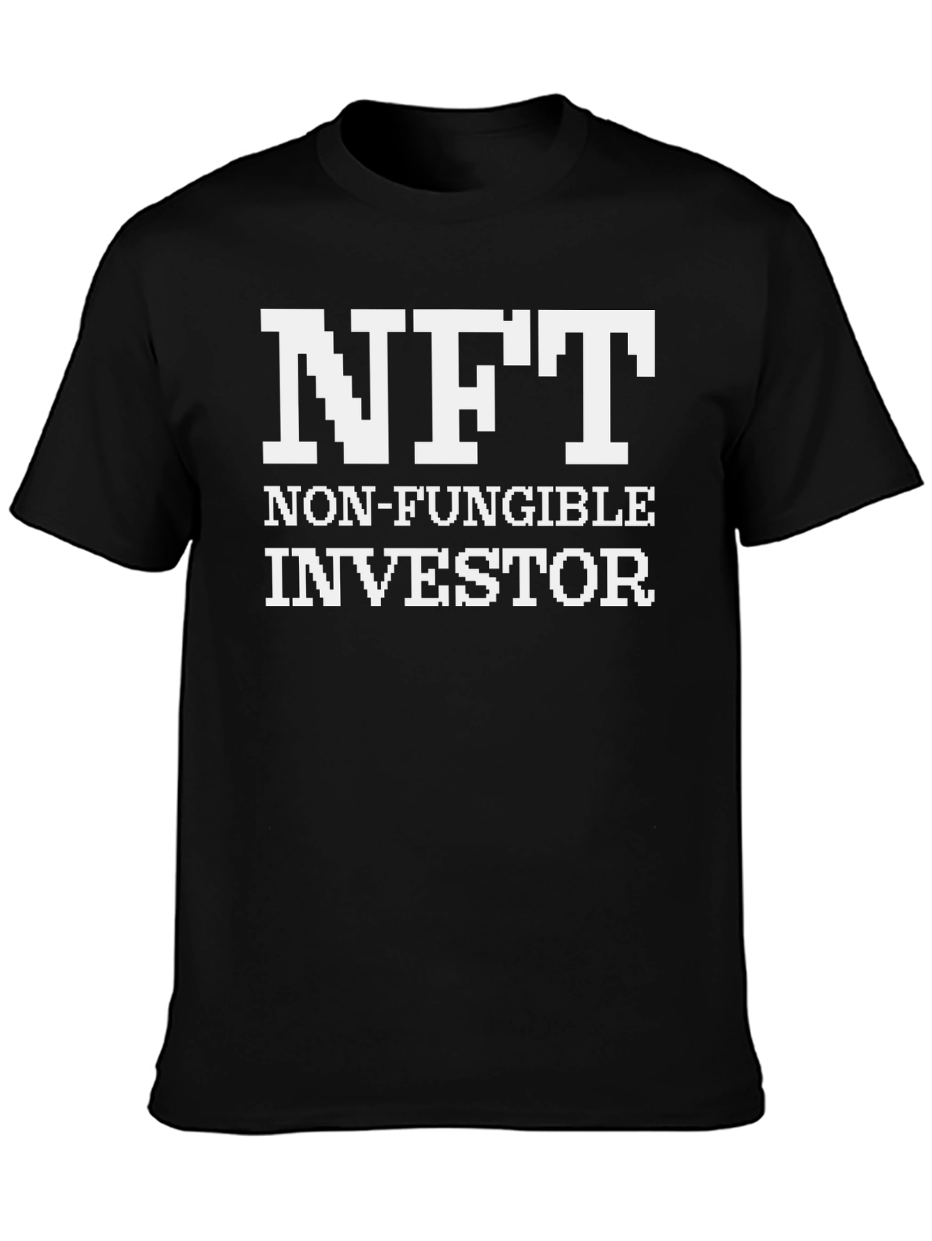 NFT Investor Black T-Shirt