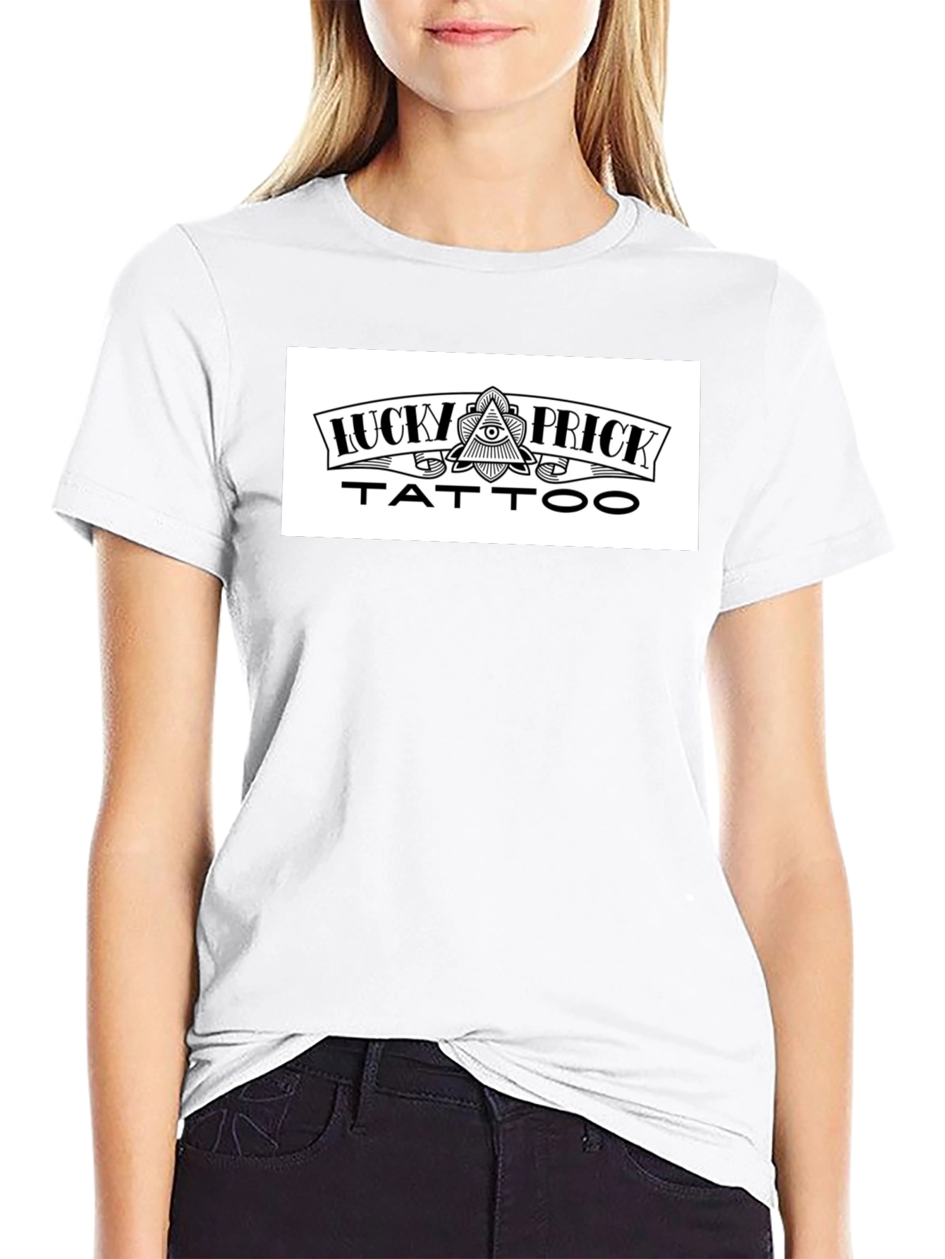 Lucky Prick Tattoo Graphic T-Shirt