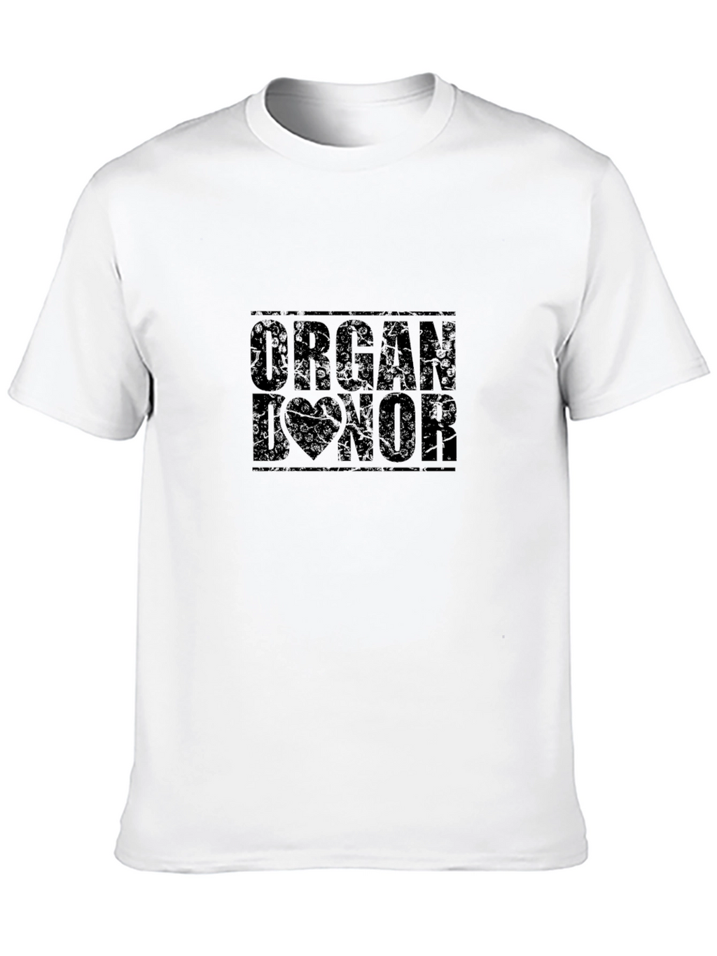 Organ Donor Graphic T-Shirt - Black