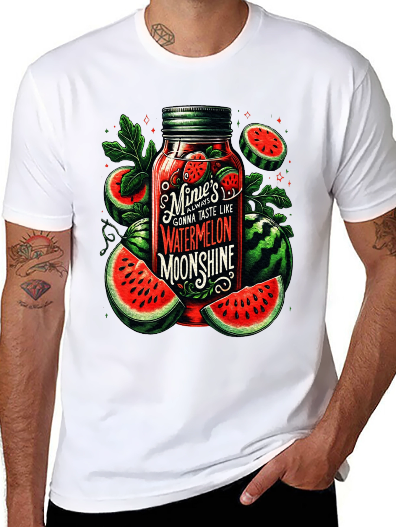 Watermelon Moonshine Graphic Tee