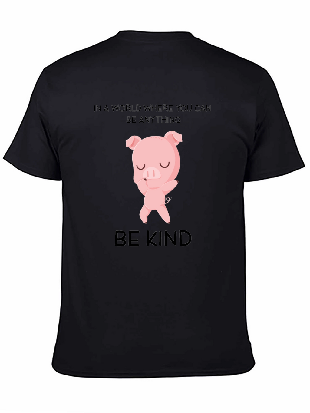 Be Kind Pig T-Shirt - Stylish Graphic Tee
