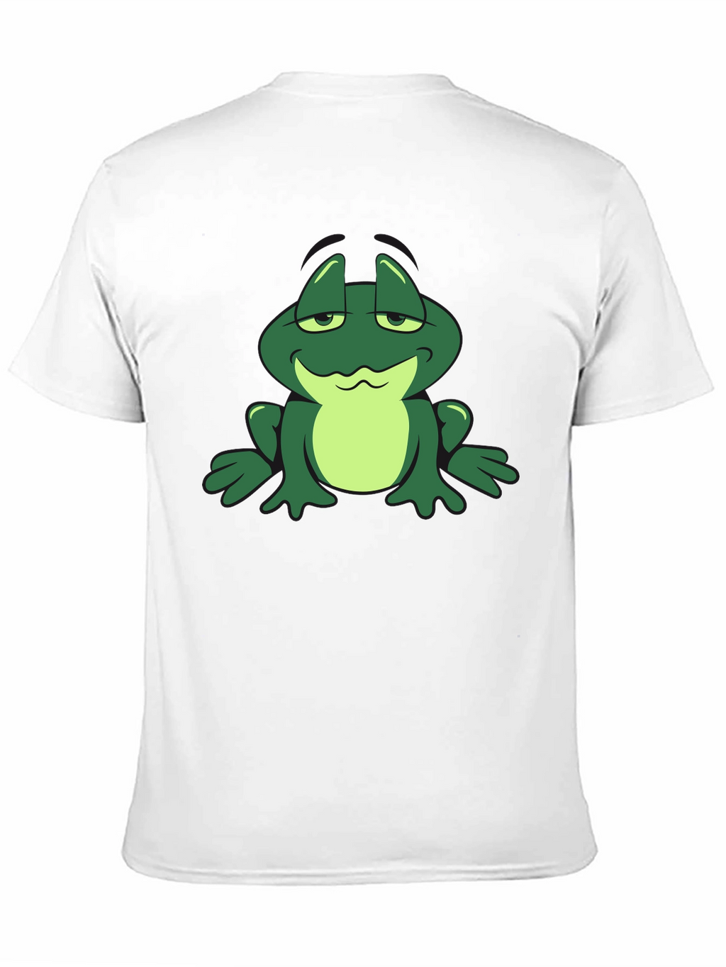 Cartoon Frog Graphic T-Shirt - Cool Casual Tee