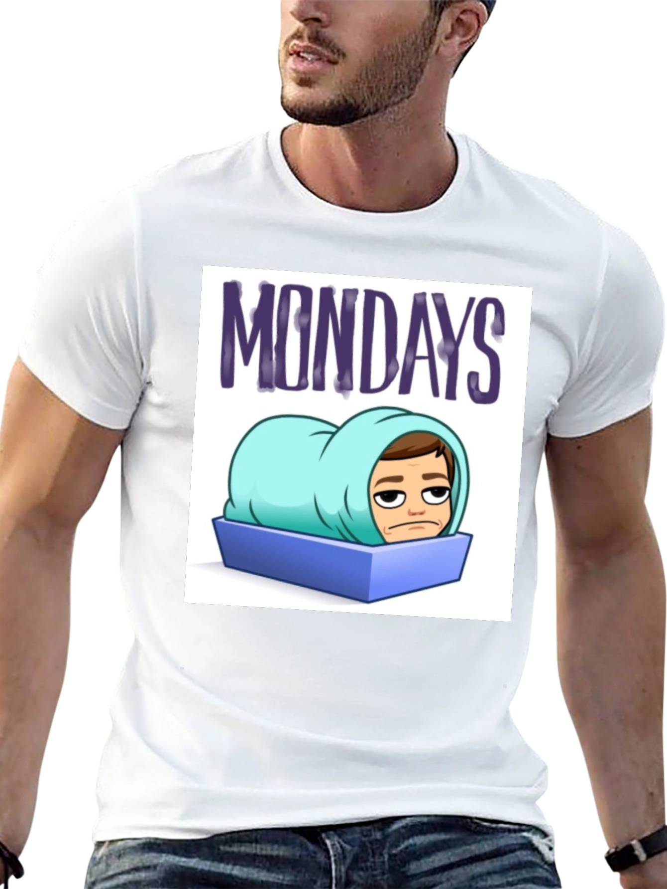 Mondays Graphic T-Shirt - Unisex Cotton Tee