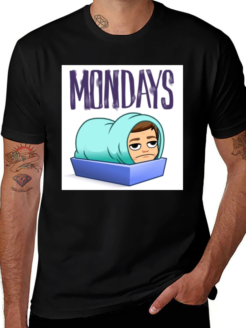 Mondays Graphic T-Shirt - Unisex Cotton Tee