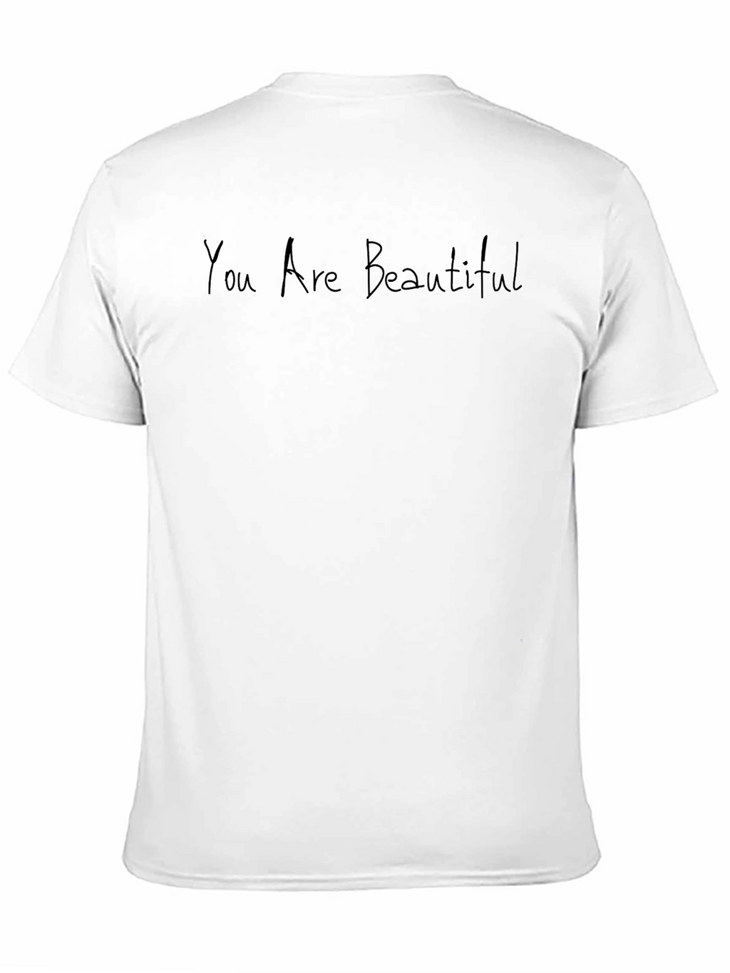 You Are Beautiful Graphic Tee - Black T-Shirt