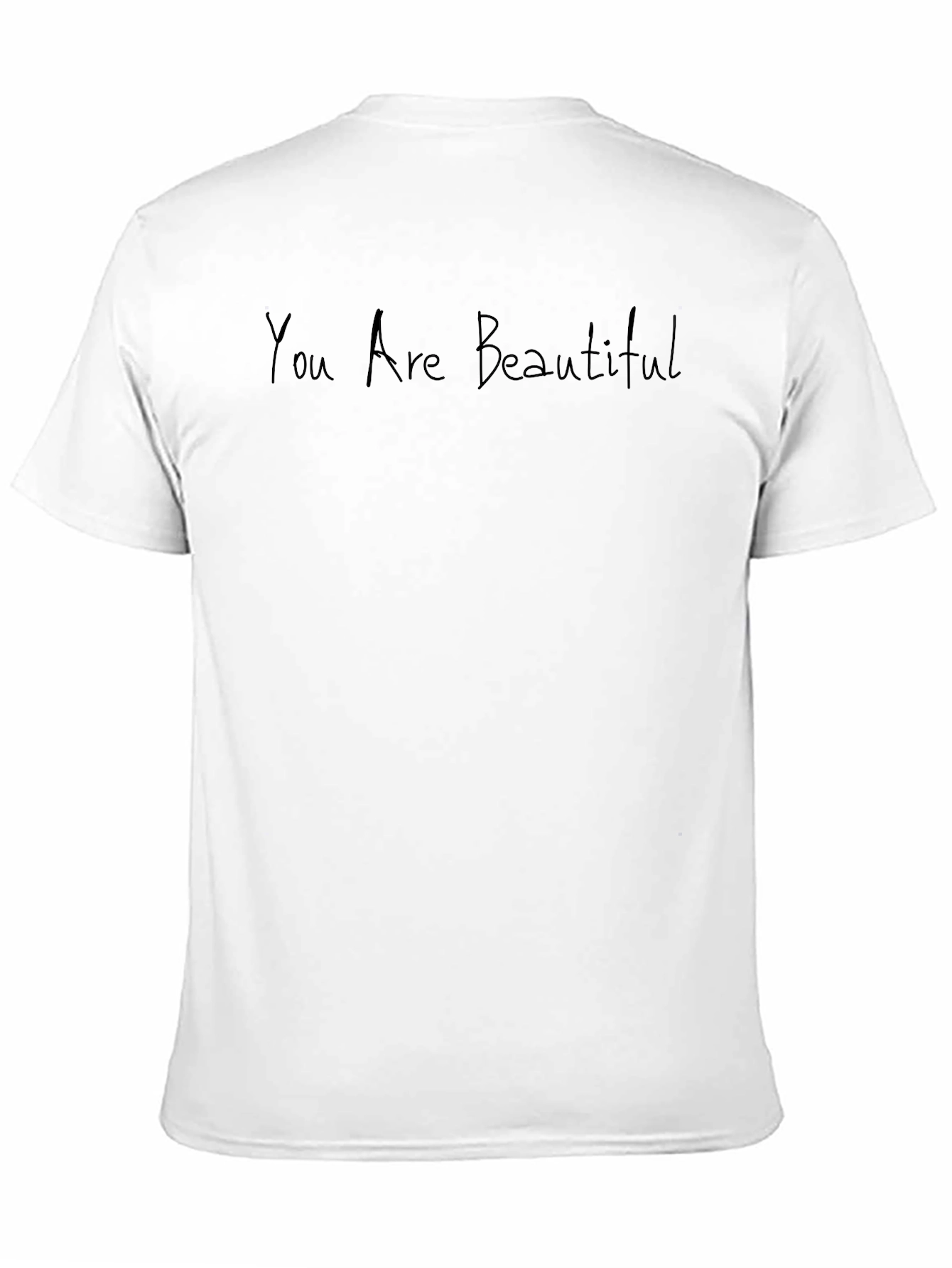 You Are Beautiful Graphic Tee - Black T-Shirt