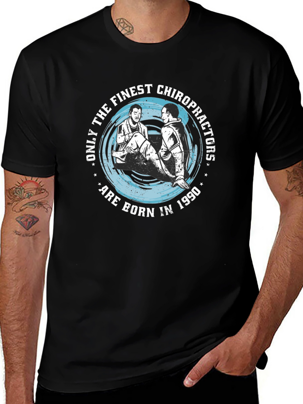 Finest Chiropractors Born in 1990 T-Shirt